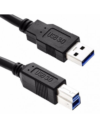 Câble USB-A 3.0 male vers USB-B 5 m