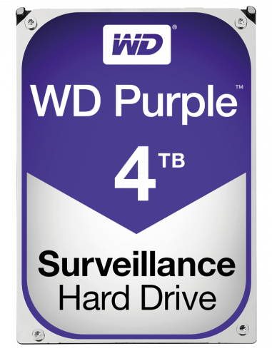 DD interne 3.5" 4To/64Mo cache SATA 6  Purple Video Storage