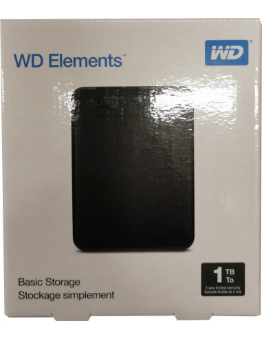 Western Digital WDBUZG0010BBK-WESN Disque Dur Externe 1 to USB 3.0