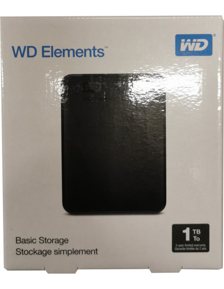 Disque Dur Externe  WESTERN DIGITAL 2.5" 1T USB 3.0