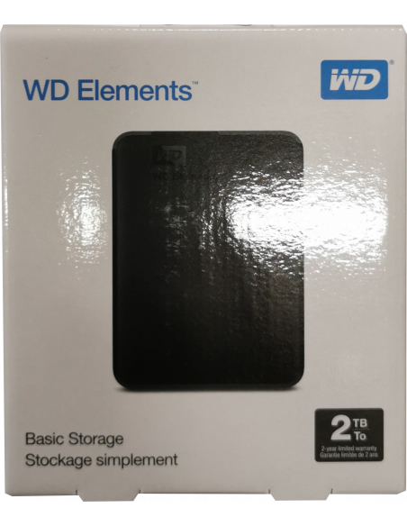 Disque Dur Externe WESTERN DIGITAL 2.5" 2T USB 3.0
