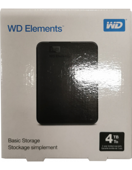 Disque Dur Externe WESTERN DIGITAL 2.5" 4T USB3.0