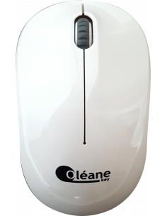 Souris sans fil S1 Blanche Oléane key