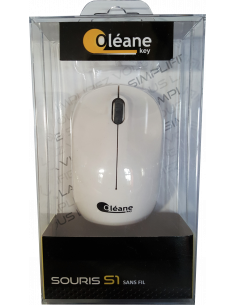 Souris sans fil S1 Blanche Oléane key 2