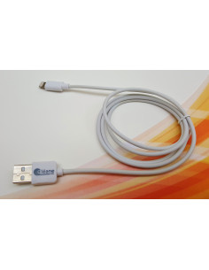 Câble de CHARGE et SYNCHRONISATION  Lightning/ USB certifié MFI Apple 1m Oléane key 2