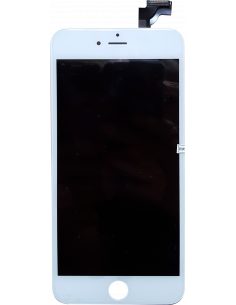 Ecran iPhone 6 Plus blanc complet avec support caméra et capteur de proximité
