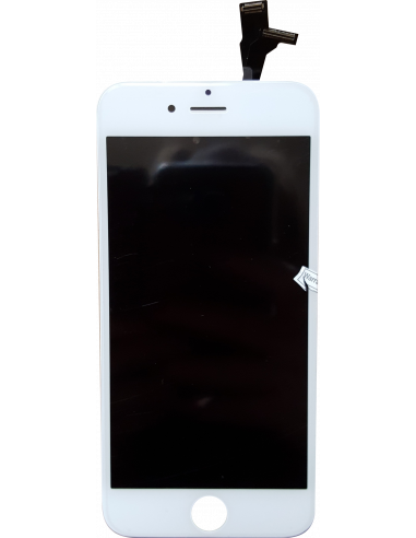 Ecran iPhone 6G blanc complet avec support caméra et capteur de proximité