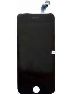 Ecran iPhone 6G noir complet avec support caméra et capteur de proximité