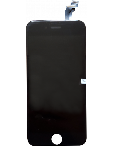 Ecran iPhone 6G noir complet avec support caméra et capteur de proximité
