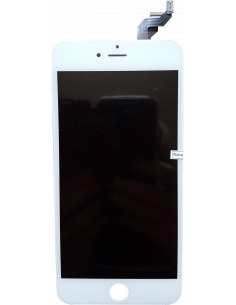 Ecran iPhone 6S Plus blanc complet avec support caméra et capteur de proximité