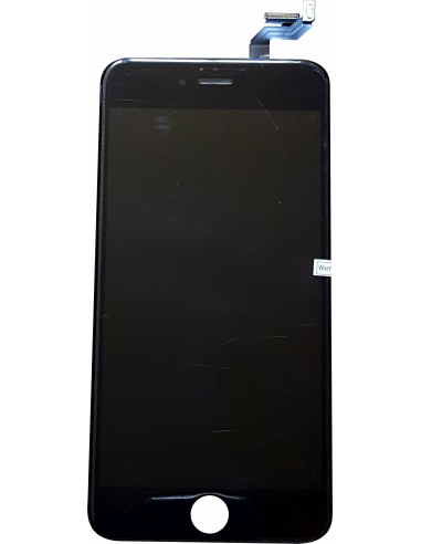 Ecran iPhone 6S Plus noir complet avec support caméra et capteur de proximité