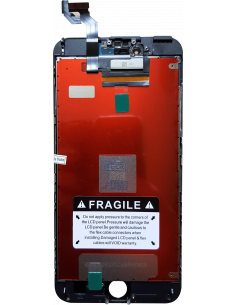 Ecran iPhone 6S Plus noir complet avec support caméra et capteur de proximité 2