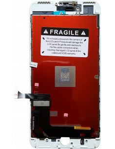 Ecran iPhone 7 Plus blanc complet avec support caméra et capteur de proximité 2