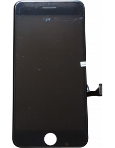 Ecran iPhone 7 Plus noir complet avec support caméra et capteur de proximité