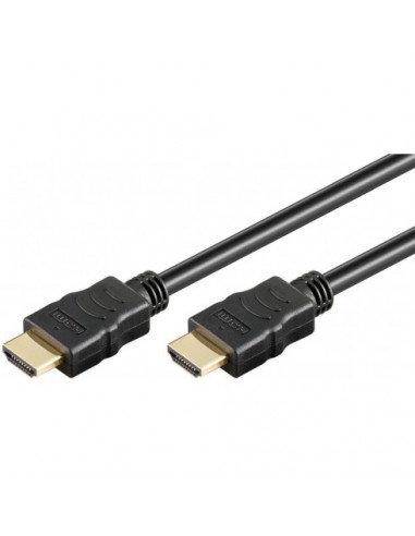 Cordon HDMI 20m 1.4 With Ethernet - ARC - Contact Or M/M Noir