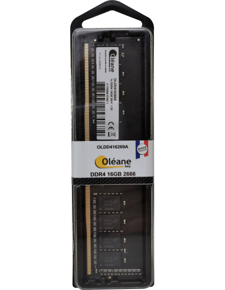 16GB DDR4 2666 MHz / CL19 1.2V (PC4-21300) Oléane key