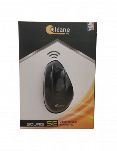 Souris Verticale sans fil SE Noire Oléane key 2