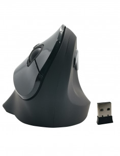 Souris Verticale sans fil SE Noire Oléane key 2
