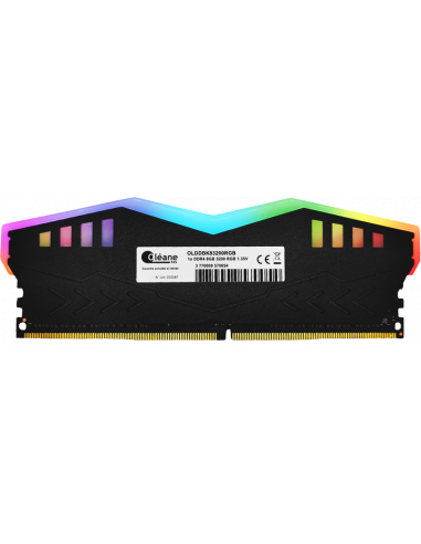 8GB DDR4 3200MHZ / 1.35V GAMING RGB Black / Oléane Key