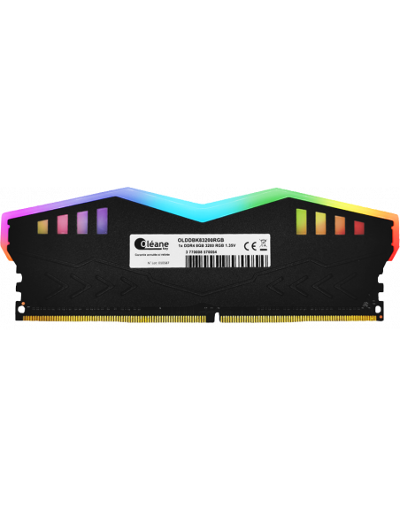 8GB DDR4 3200MHZ / 1.35V GAMING RGB Black / Oléane Key