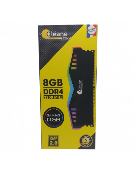 8GB DDR4 3200MHZ / 1.35V GAMING RGB Black / Oléane Key
