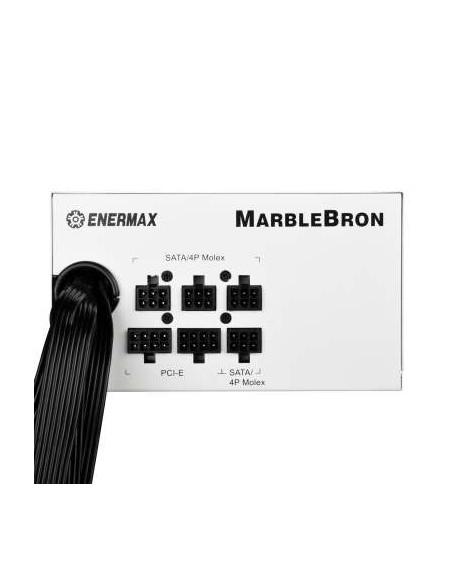 Alimentation Enermax MARBLEBRON 850 Watt 80 PLUS Bronze Alimentation Semi-Modulaire-blanc-non RVB exclusivement en intégration