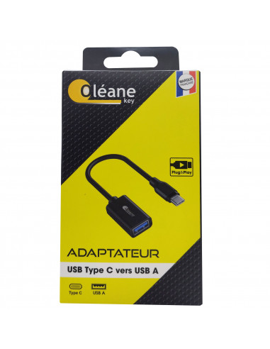ADAPTATEUR Type-C vers USB-A Femelle Oléane key
