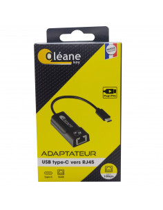 ADAPTATEUR Type-C vers RJ45 Oléane key