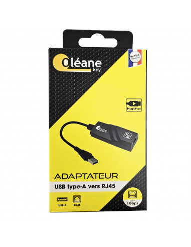 ADAPTATEUR USB 3.0 vers RJ45 Oléane key