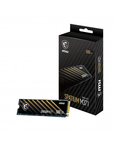 SSD MSI SPATIUM M371 PCIe 3 NVMe M.2 500GB