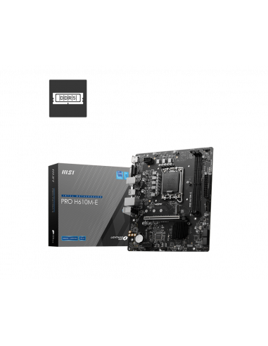 Carte mère MSI PRO H610M-E
