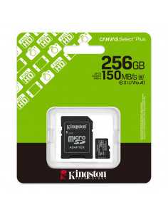 Carte mémoire Micro SDCS3 256 Go avec adaptateur SD