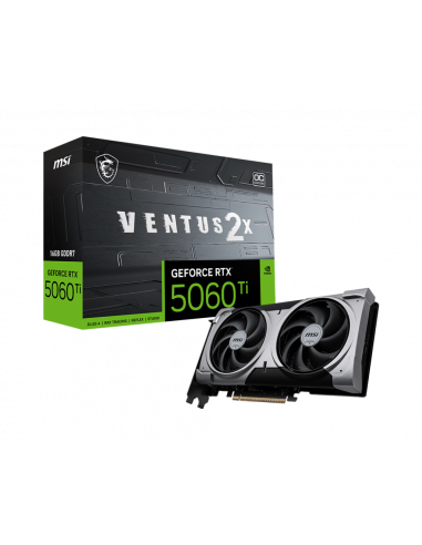 Carte graphique MSI RTX 5060 TI 16G VEN 2X OC PLUS