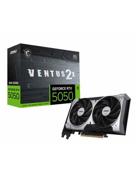 Carte graphique MSI GeForce RTX™ 5050 8G VENTUS 2X OC