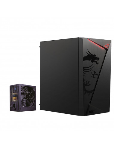 Boitier MSI MAG SHIELD M301 + MAG A550BN 80+ Bronze