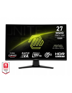 Moniteur Gaming  MSI 27" MAG 274CQF Rapid VA/WQHD  0.5ms/180 Hz