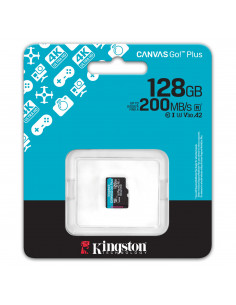 Carte mémoire Micro SDCG4 128 Go avec adaptateur SDXC