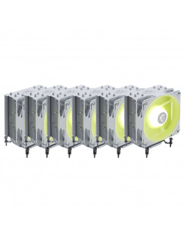 Lot 6x Ventilateur Processeur MAG COREFROZR AA13 BLANC / 12 CM / ARGB