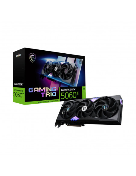 Carte graphique MSI RTX 5060 Ti 8G GAMING TRIO