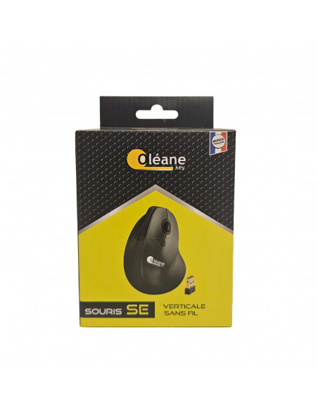 Souris Verticale sans fil SE Noire Oléane key