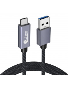 Câble de CHARGE et SYNCHRONISATION USB Type-C 2m Oléane key 2