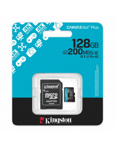 Carte mémoire Micro SDCG4 128 Go avec adaptateur SDXC